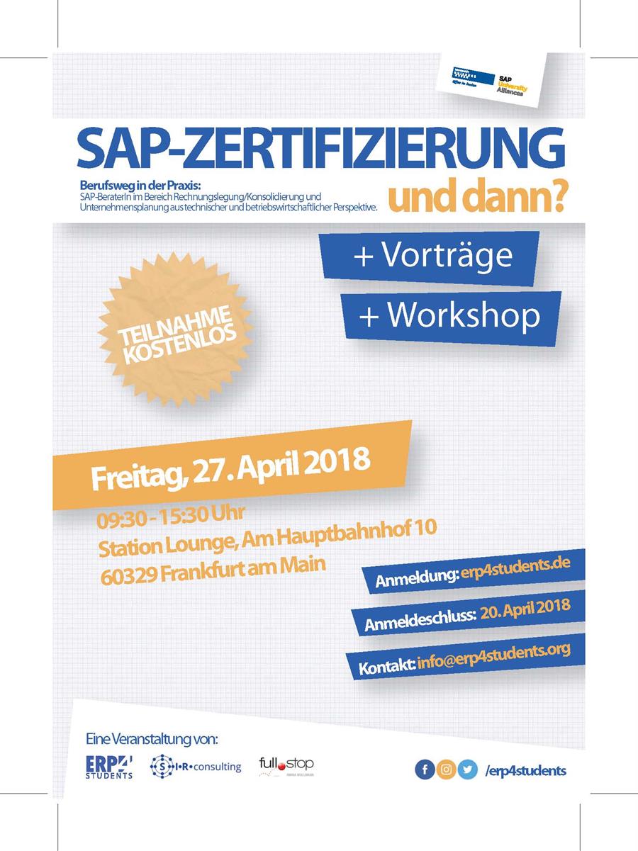 Veranstaltungsrückblick „SAP-Zertifizierung: und dann?“